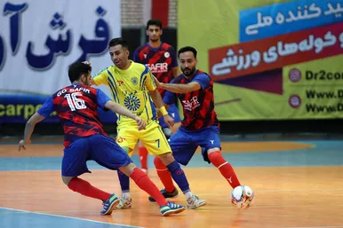 لیگ برتر فوتسال/مسابقه فرش آرا مشهد و سفیر گفتمان تهران