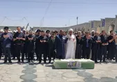 پیکر شهید «محمد مدیری» در مشهد مقدس تشییع شد