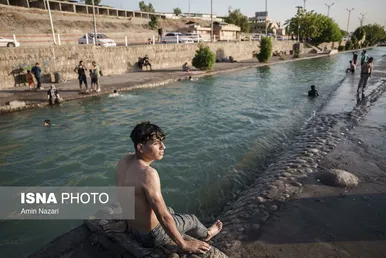 عکس‌هایی از شنا در علی کله دزفول - استان خوزستان