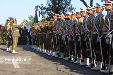 آیین بازگشایی معابر پادگان لشکر 77