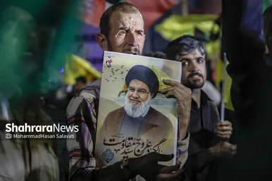 گزارش تصویری | بزرگداشت اولین سالگرد شهادت سیدالشهدای مقاومت، شهید سید حسن نصرالله در مشهد