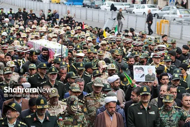 گزارش تصویری | مراسم تشییع پیکر «شهید خموشی» از شهدای حادثه تروریستی تفتان