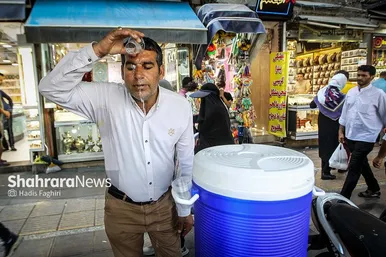 گرمای هوا در مشهد