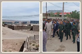 بزرگ&zwnj;ترین نیروگاه خورشیدی کشور در روستای &laquo;چاهنسر&raquo; نیشابور افتتاح شد | تأمین درآمد ماهیانه ۸ میلیون تومان برای هر خانواده روستایی
