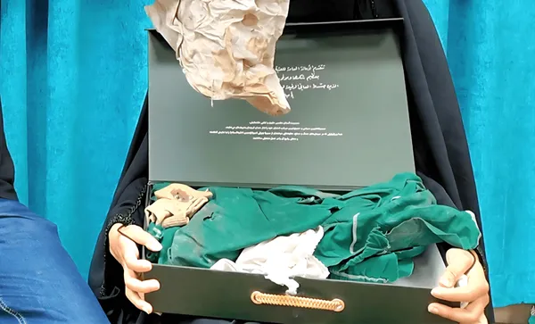 شهید ستایش علی‌حسینی از شهدای مدرسه میناب