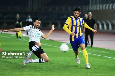 لیگ برتر فوتبال | مسابقه پدیده مشهد و نفت مسجد سلیمان