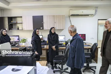 گزارش تصویری | بازدید مدیران استانی و شهری از موسسه فرهنگی شهرآرا به مناسبت روز خبرنگار - ۱
