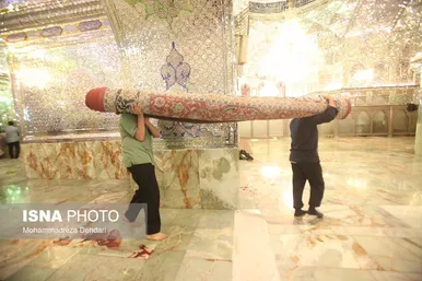 عکس‌هایی از حمله تروریستی به حرم شاهچراغ(ع)