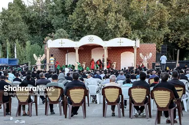 حرکت کاروان نمادین اسرای کربلا در مشهد
