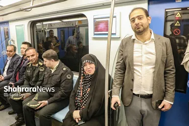 عملیات «تست‌گرم» بخش اول خط سوم قطار شهری مشهد