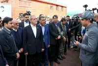 کارخانه احیای مستقیم شماره ۲ شرکت جهان فولاد سیرجان با حضور پزشکیان افتتاح شد