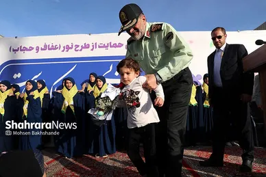 گزارش تصویری | اجتماع مردمی حامیان «طرح نور» در مشهد