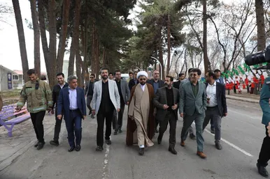 بازدید اعضای شورای اسلامی شهر از اقدامات نوروزی در مشهد