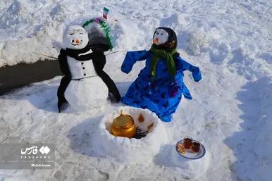 ایران زیباست | شور و نشاط برفی در «اَهَر»