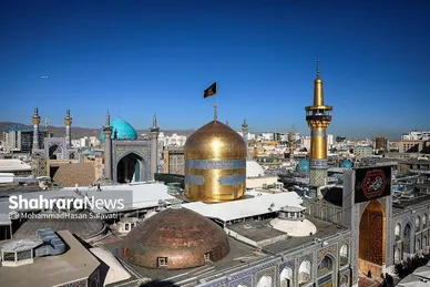 عکس‌هایی از آیین سنتی«صلا» همزمان با اولین روز ماه محرم در حرم مطهر رضوی