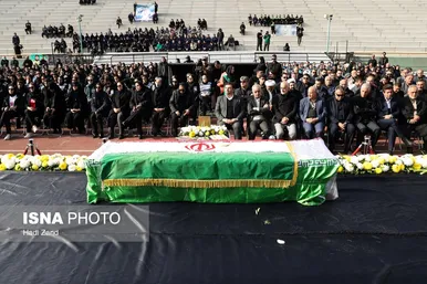 پیکر ملیکا محمدی به استادیوم آزادی رفت