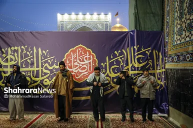 گزارش تصویری | آیین معنوی اعتکاف در حرم امام رضا (ع)