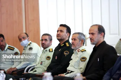مراسم تودیع ومعارفه فرمانده انتظامی مشهد مقدس