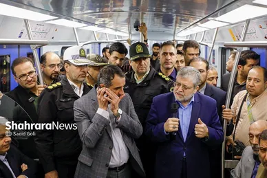 آغاز عملیات تست نهایی مسیر و ایستگاه‌های فاز یک خط سه مترو مشهد