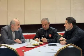 ضرب الاجل درویش برای پرسپولیس