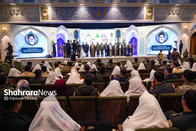 گزارش تصویری | مراسم اختتامیه همایش زوج های جوان ارتش جمهوری اسلامی
