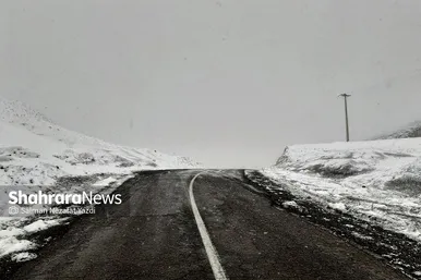 طبیعت زمستانی روستای آبقد