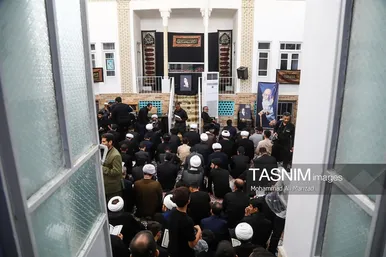 گزارش تصویری | مراسم وداع با پیکر آیت‌الله شبیری زنجانی