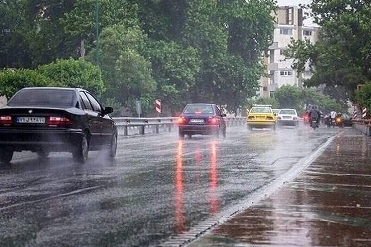 بارش باران و برف در جاده های مواصلاتی کشور + وضعیت ترافیکی