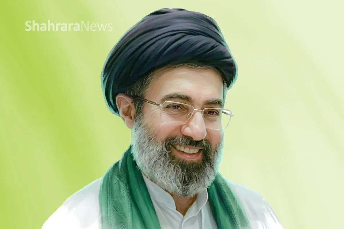 بیعت خانواده شهید رئیسی با آیت‌الله سید مجتبی خامنه‌ای