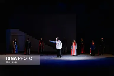 گزارش تصویری | آیین افتتاح نمایش «ذرات آشوب»