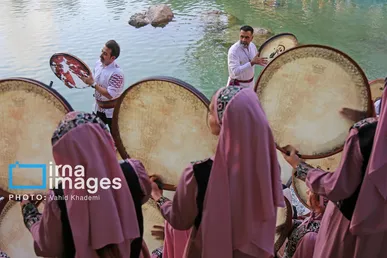 گزارش تصویری | همایش «دف نوازان» بجنورد