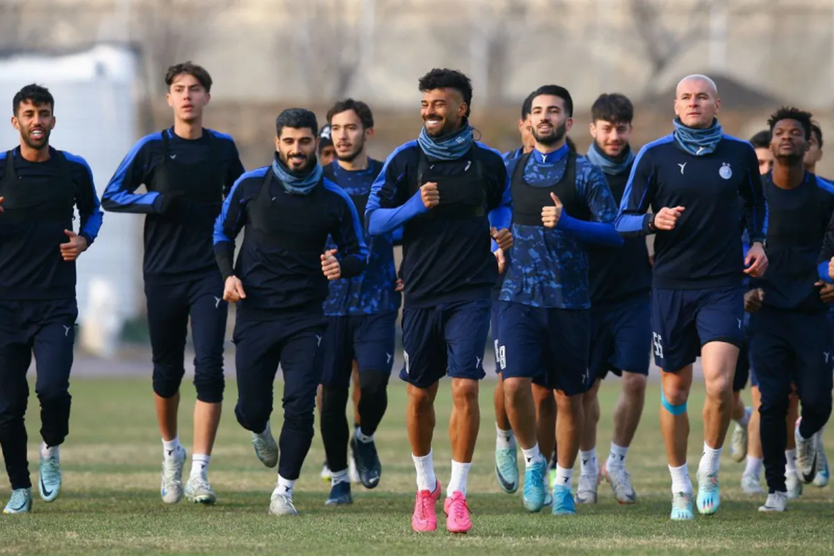تمرین امروز (یکشنبه ۱۷ فروردین ماه ۱۴۰۴) استقلال تعطیل شد