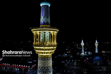 گزارش تصویری | مراسم احیای اولین شب قدر در حرم مطهر امام رضا (ع)