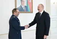 وزیر دفاع ایران با رئیس جمهور آذربایجان دیدار کرد