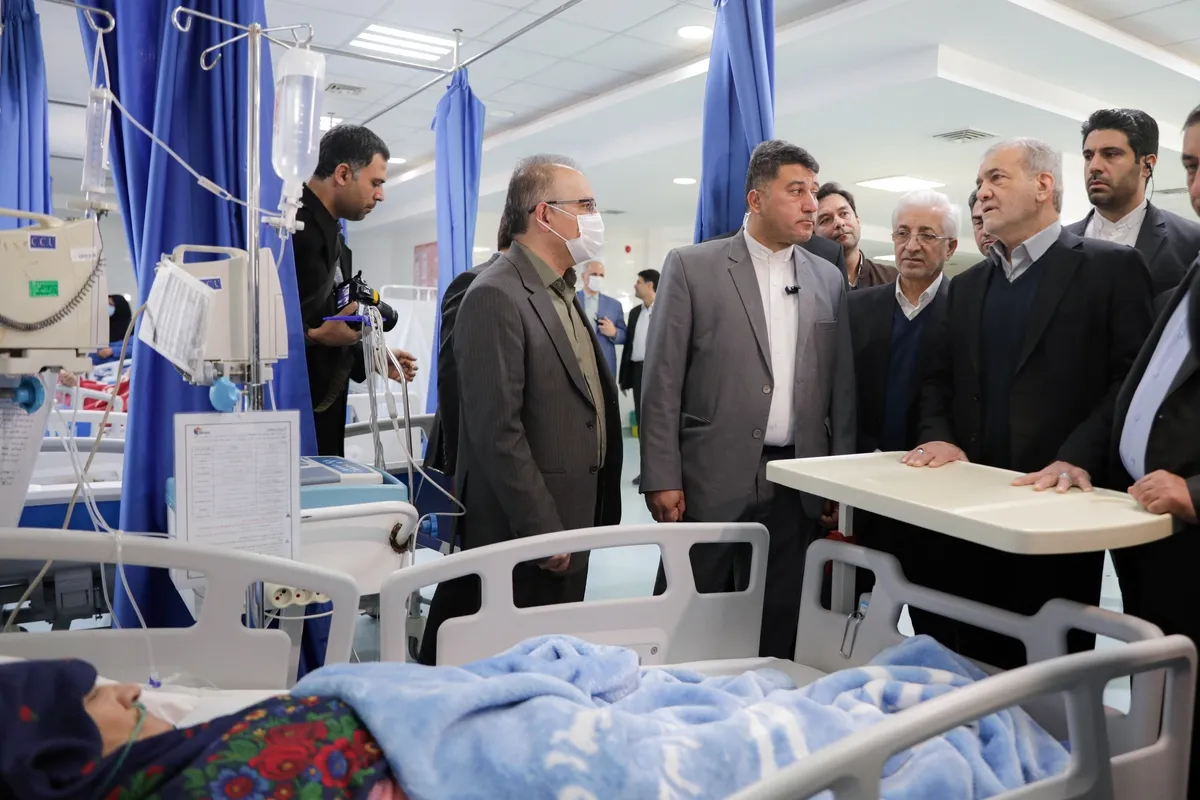 پزشکیان از مرکز تشخیصی درمان قلب و نمایشگاه تخصصی کشاورزی استان خراسان شمالی بازدید کرد