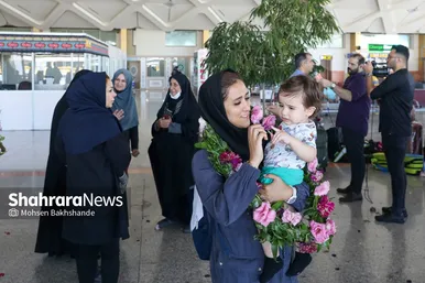 مراسم استقبال از قهرمانان نوجوان بدمینتون آسیا