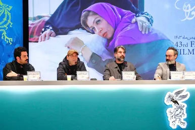 گزارش تصویری | فتوکال و نشست خبری فیلم «شمال از جنوب غربی» با حضور امیر آقایی و هومن حاجی عبداللهی