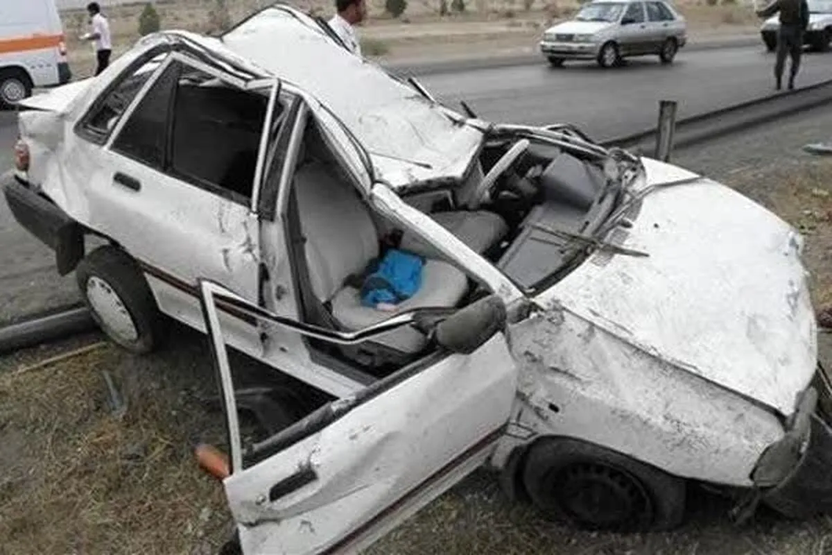 جان باختن یک نوجوان بر اثر حادثه واژگونی خودرو در قم (۱۱ آذر ۱۴۰۴)