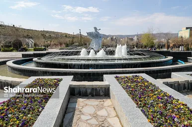 آیین رونمایی از المان «مرغ باغ ملکوت»