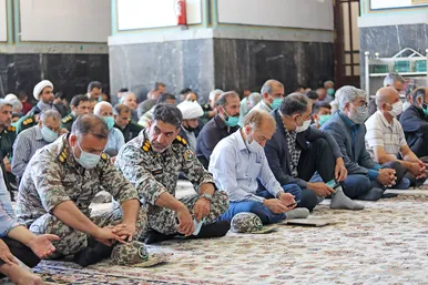 مراسم بزرگداشت سالگرد شهدای دولت در مسجد گوهر شاد