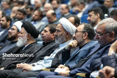 عکس‌هایی از آیین بهره‌برداری و آغاز عملیات اجرایی ۱۰۹ پروژه سفر رئیس‌جمهور شهید به مشهد