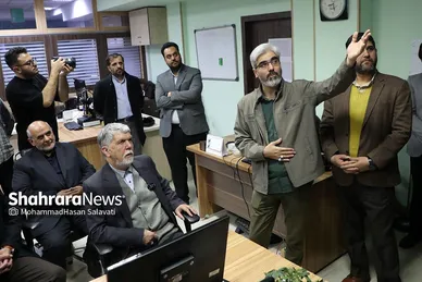 گزارش تصویری |  بازدید وزیر فرهنگ و ارشاد اسلامی از مؤسسه فرهنگی شهرآرا (۲۶ دی ۱۴۰۳)