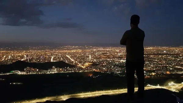 شهروند خبرنگار | نمایی زیبا از بام مشهد