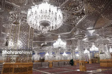 هنر معماری اسلامی در رواق دارالمرحمه حرم مطهر رضوی