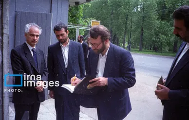گزارش تصویری | تصاویر آرشیوی به مناسبت شهادت «علی لاریجانی»