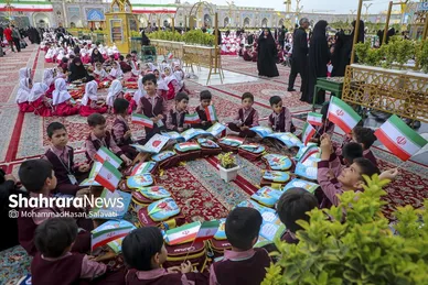 گزارش تصویری | مراسم «فرشتگان مقاومت» یادبود شهدای مظلوم میناب در حرم مطهر امام رضا (ع)