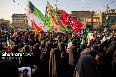 گزارش تصویری | مراسم تشییع پیکر مطهر شهید مدافع امنیت «مهدی ظریف» در مشهد ۳