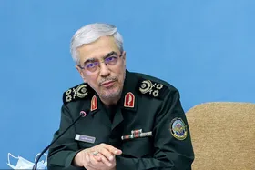 سرلشکر باقری: جمهوری اسلامی ایران هیچگاه تعرض به خاک خود را بر نمی&zwnj;تابد