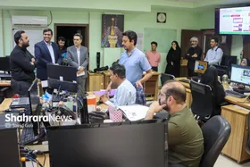 گزارش تصویری | بازدید مدیرکل امور اقتصادی و دارایی خراسان رضوی از موسسه شهرآرا