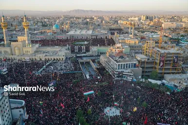 گزارش تصویری | مشهد امروز خون گریست ...